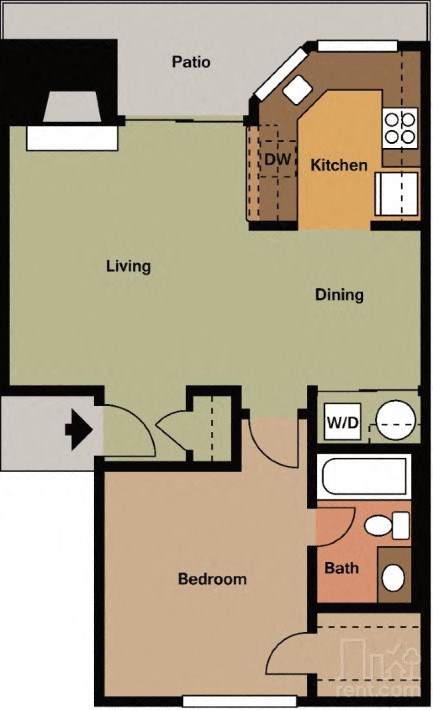 a diagram of a floor plan of a house